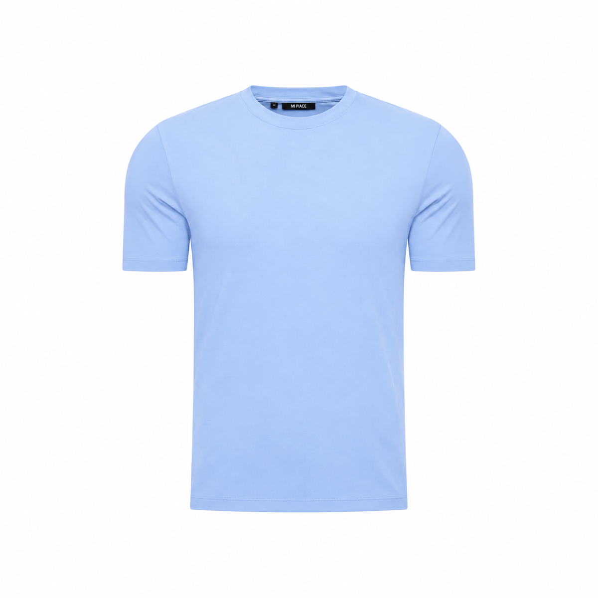 Elegance Shiny T-shirt - Baby Blue