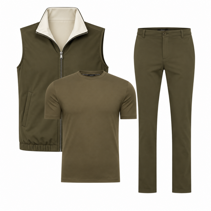 Elegance Reversible Bundle - Olive