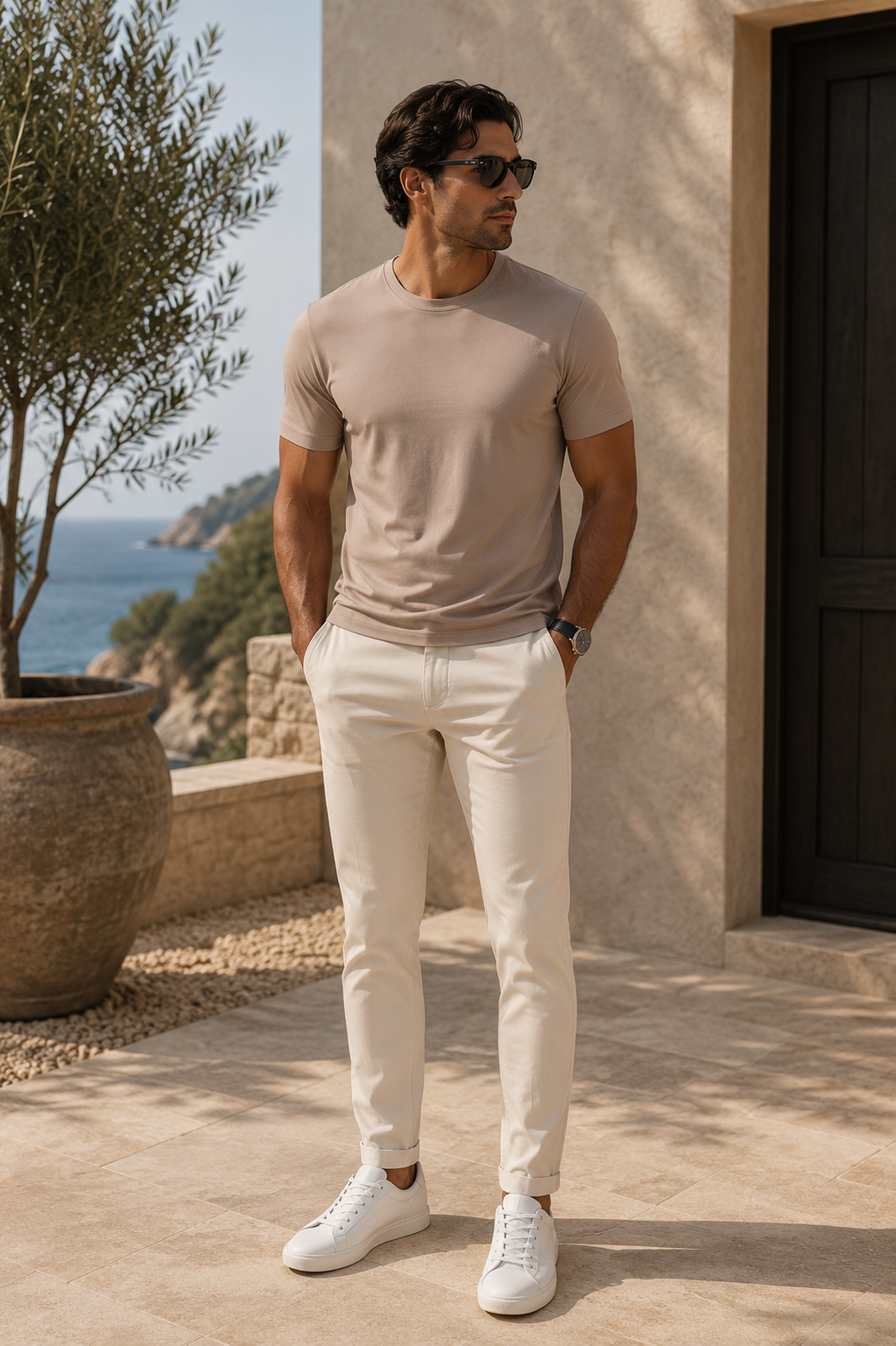 Elegance Shiny T-shirt - Falcon