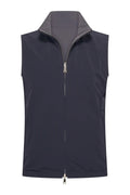 Elegance Reversible Gillet - Dark Blue / Dark Grey