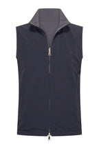 Elegance Reversible Gillet - Dark Blue / Dark Grey