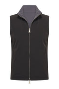 Elegance Reversible Gillet - Black / Grey