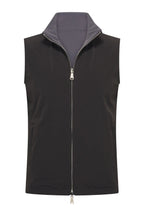 Elegance Reversible Gillet - Black / Grey