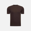 Elegance Shiny T-shirt - Espresso