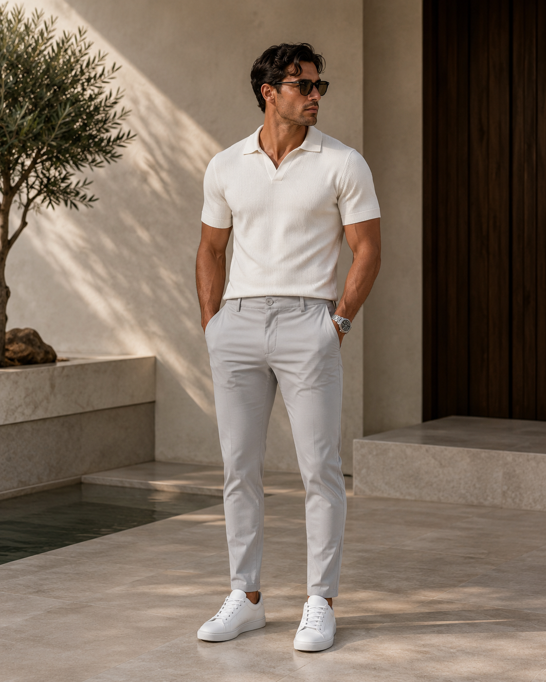 Elegance Pantalon - Elephant Grey