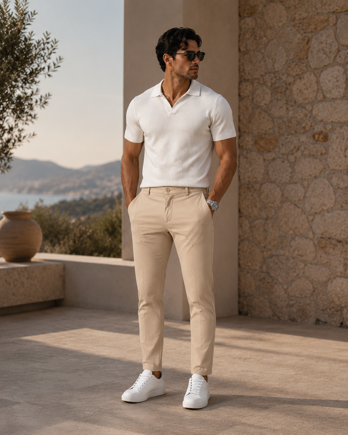 Elegance Pantalon - Latte