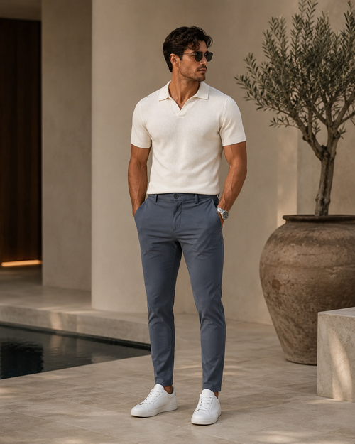 Elegance Pantalon - Cloud Blue