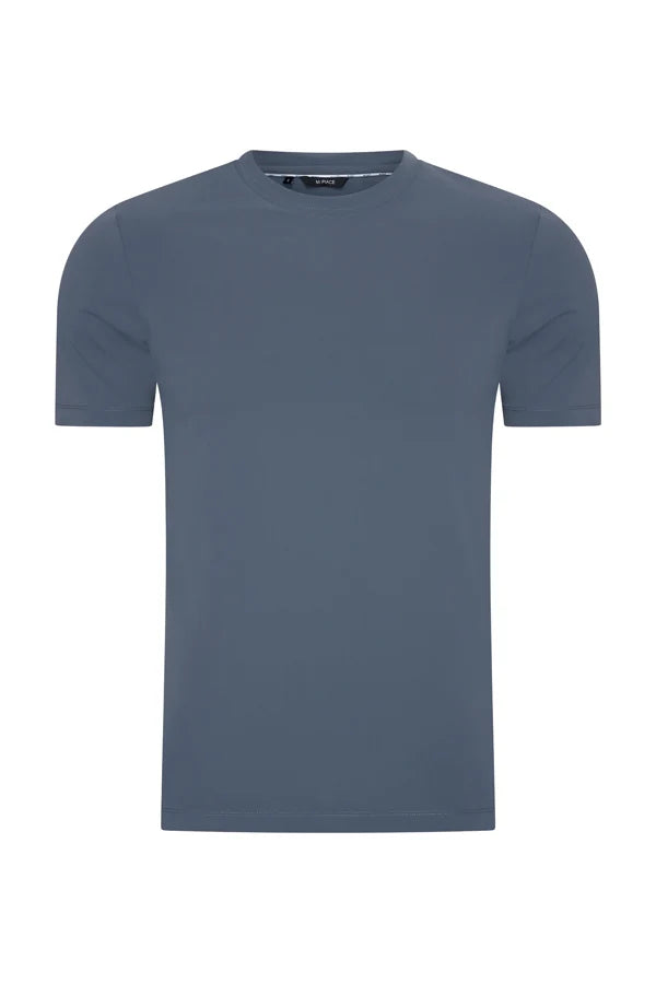Elegance Shiny T-shirt - Cloud Blue