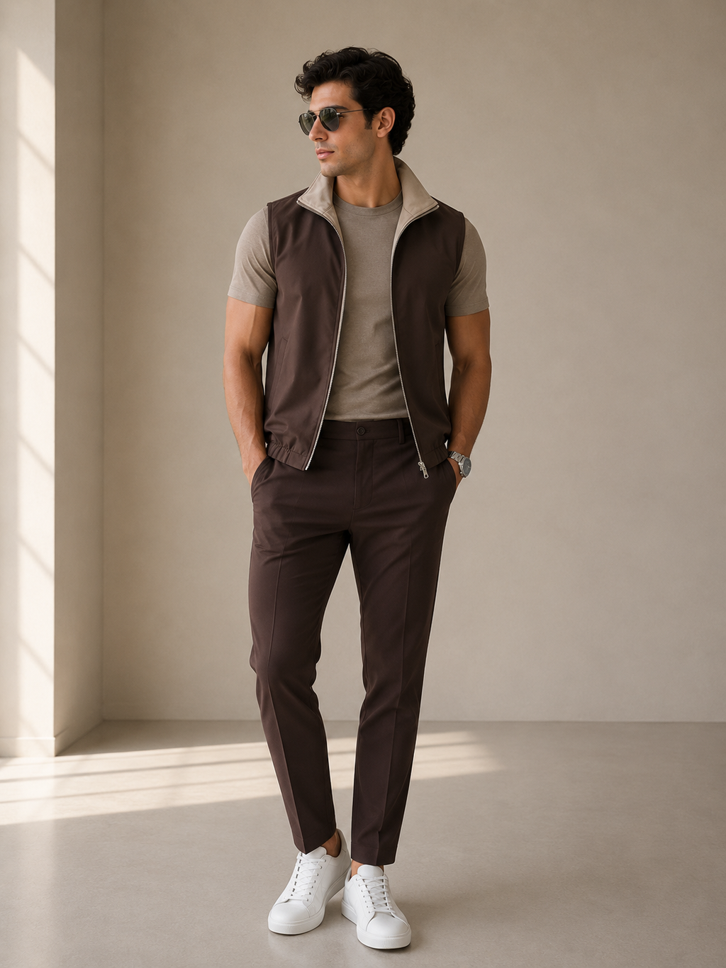 Elegance Reversible Bundle - Espresso/ Falcon