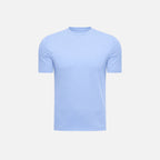 Elegance Shiny T-shirt - Baby Blue