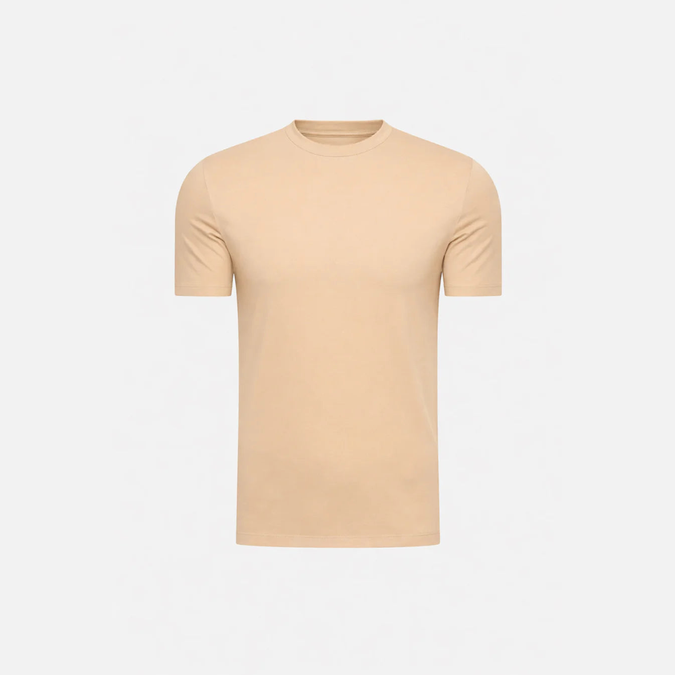 Elegance Shiny T-shirt - Beige