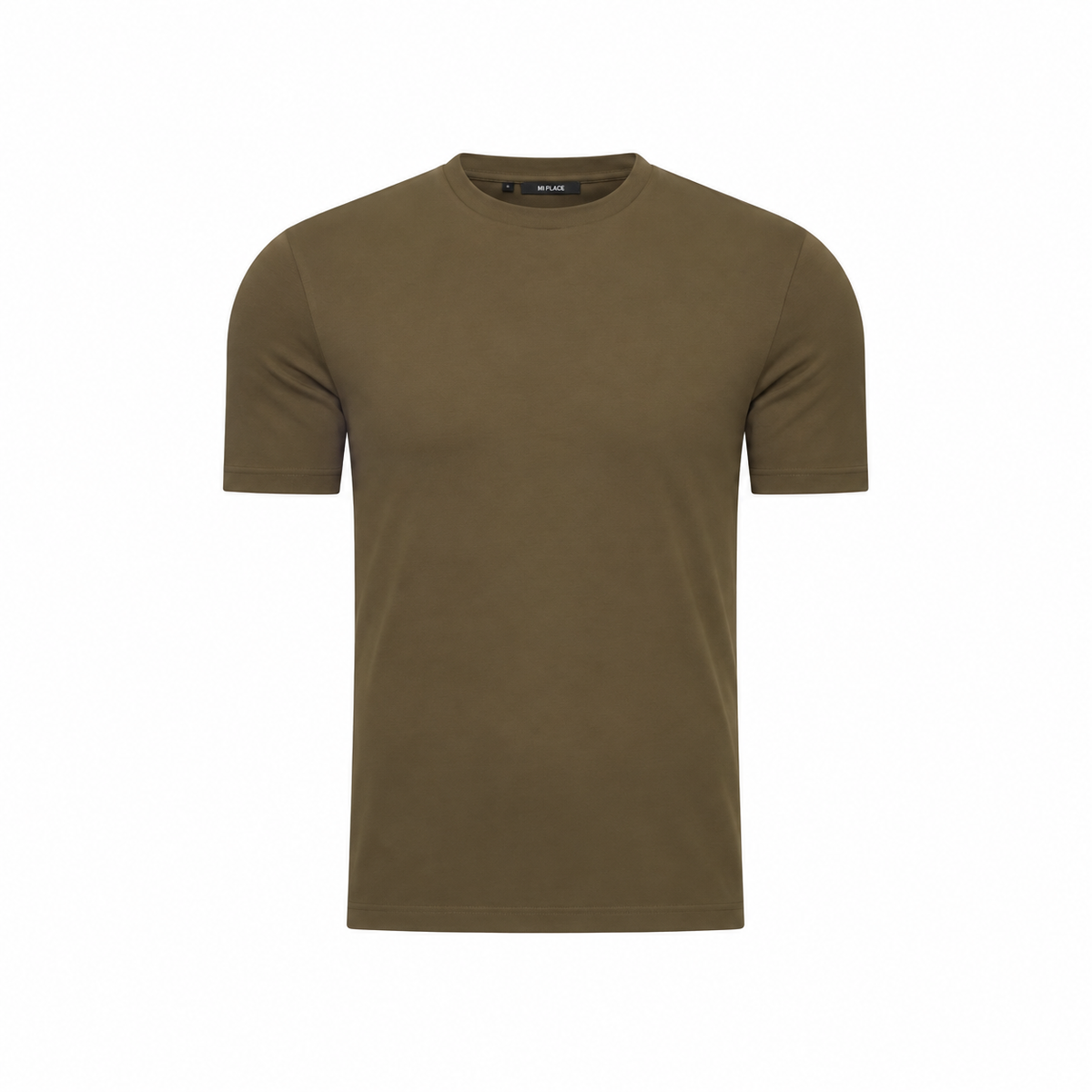 Elegance Shiny T-shirt - Olive