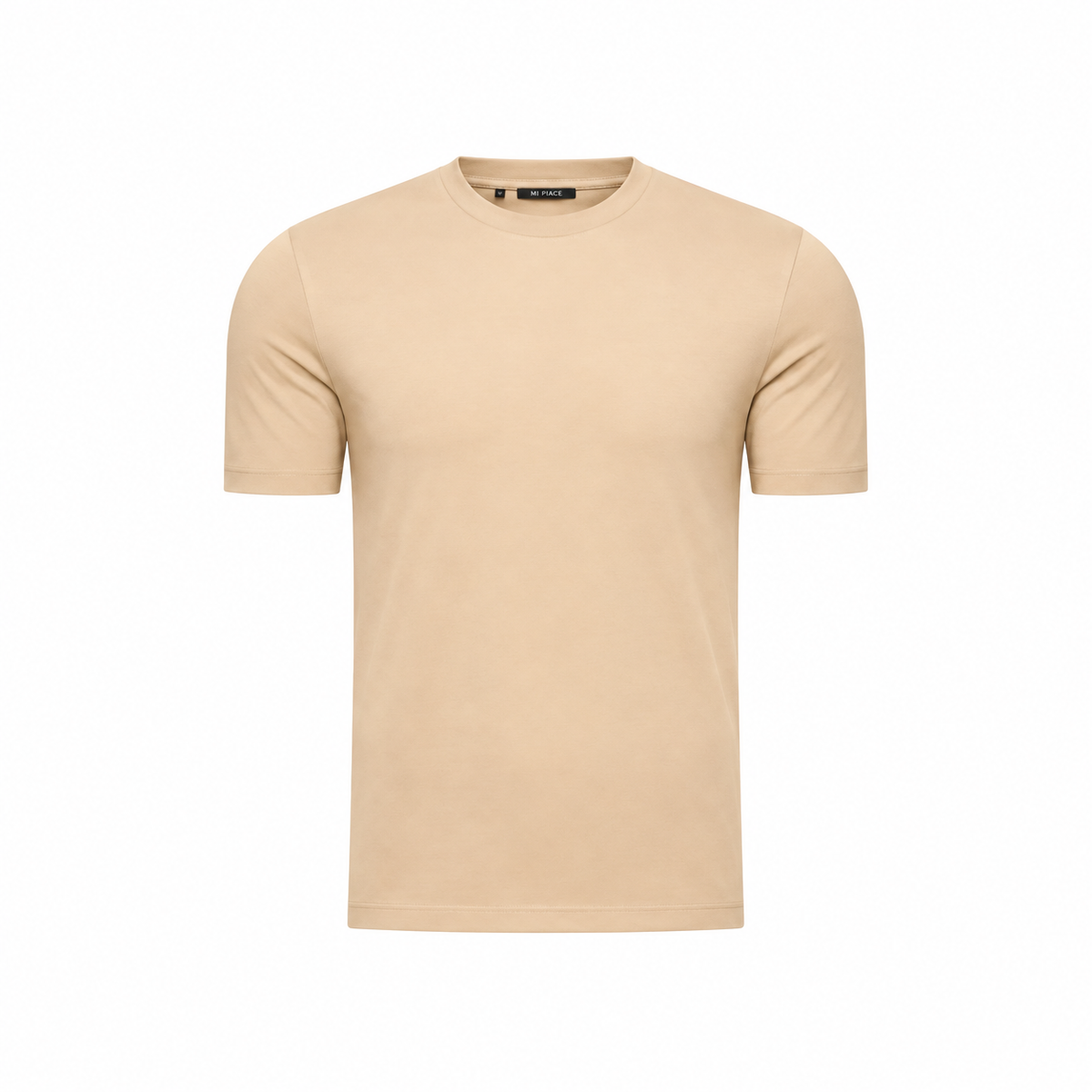 Elegance Shiny T-shirt - Beige