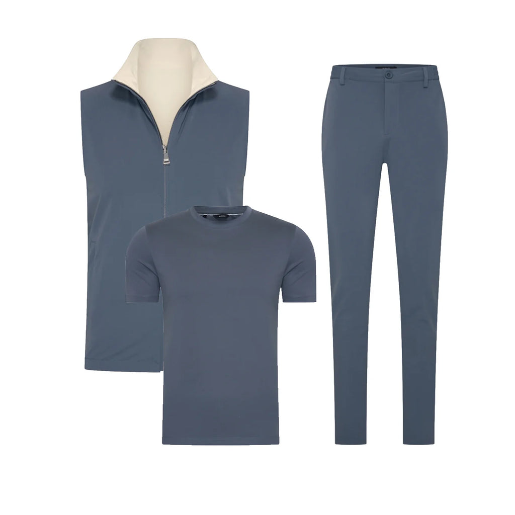 Elegance Reversible Bundle - Cloud Blue
