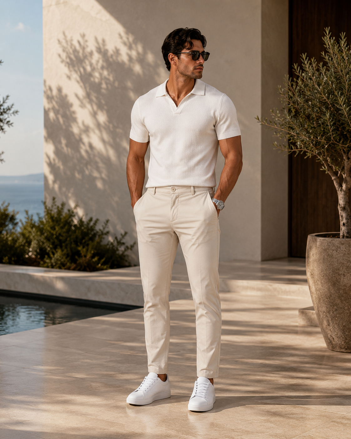 Elegance Pantalon - Sand