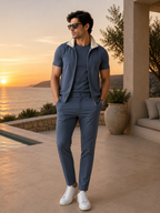 Elegance Reversible Bundle - Cloud Blue