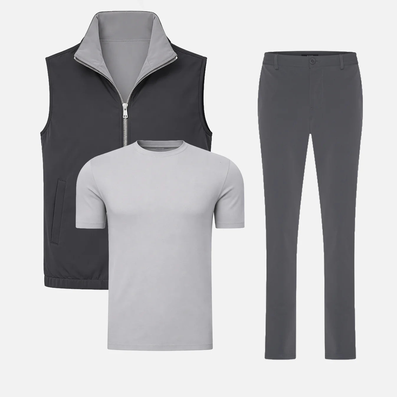 Elegance Reversible Bundle - Dark Grey/ Light Grey