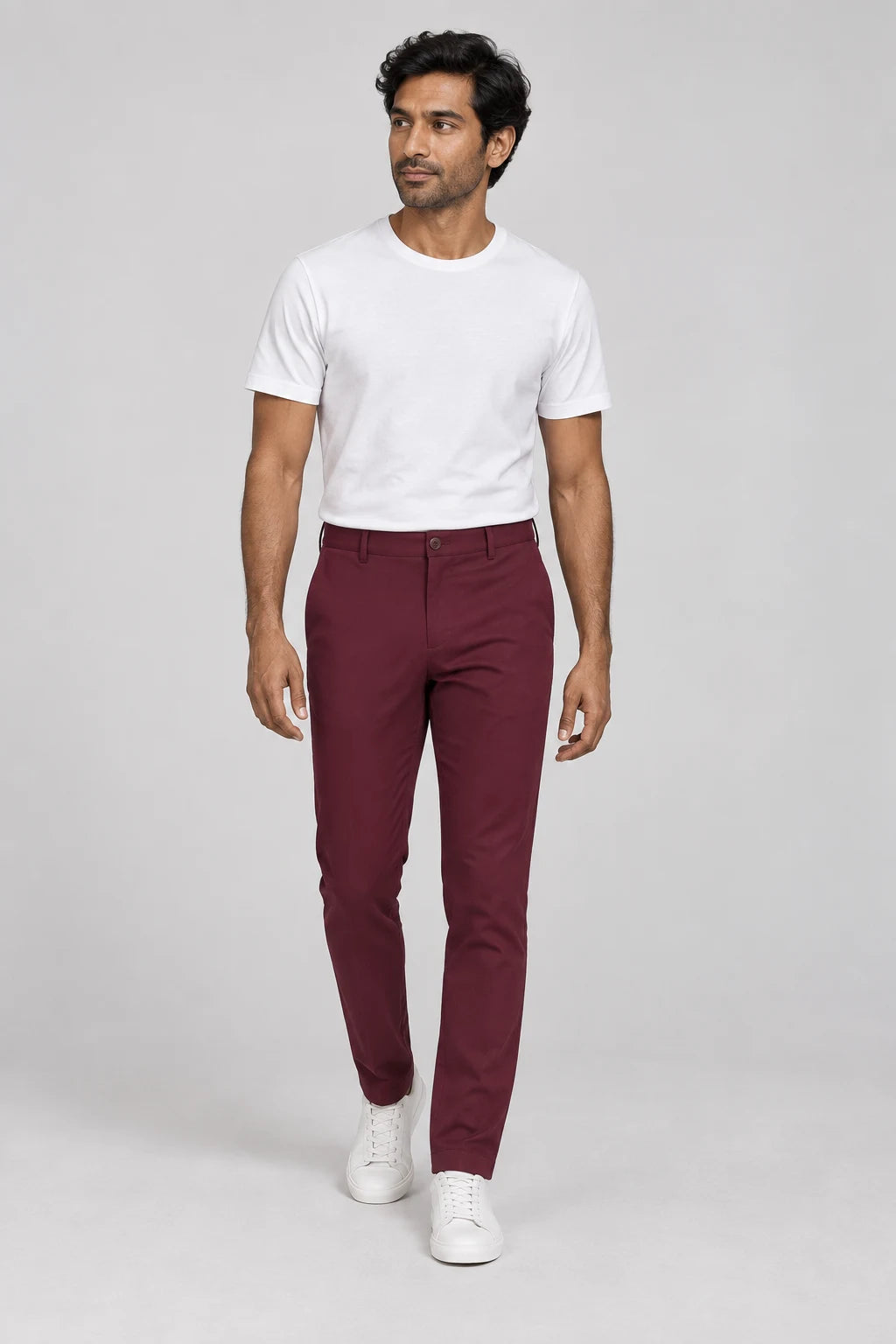 Elegance Pantalon - Burgundy