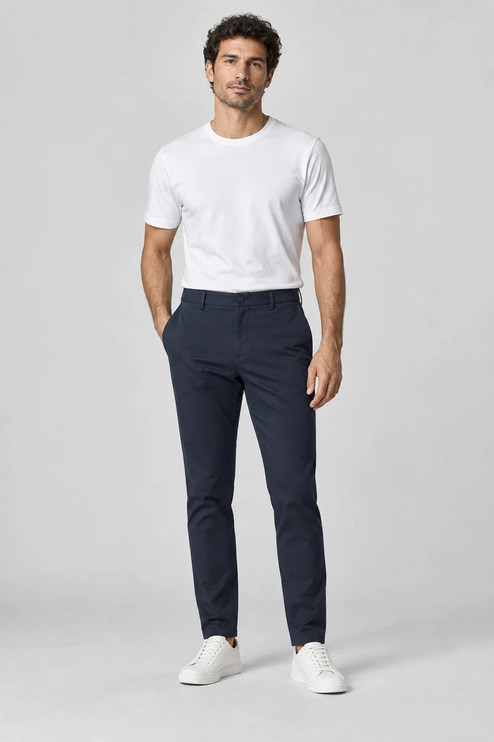 Elegance Pantalon - Dark Blue — gecombineerd in een outfit