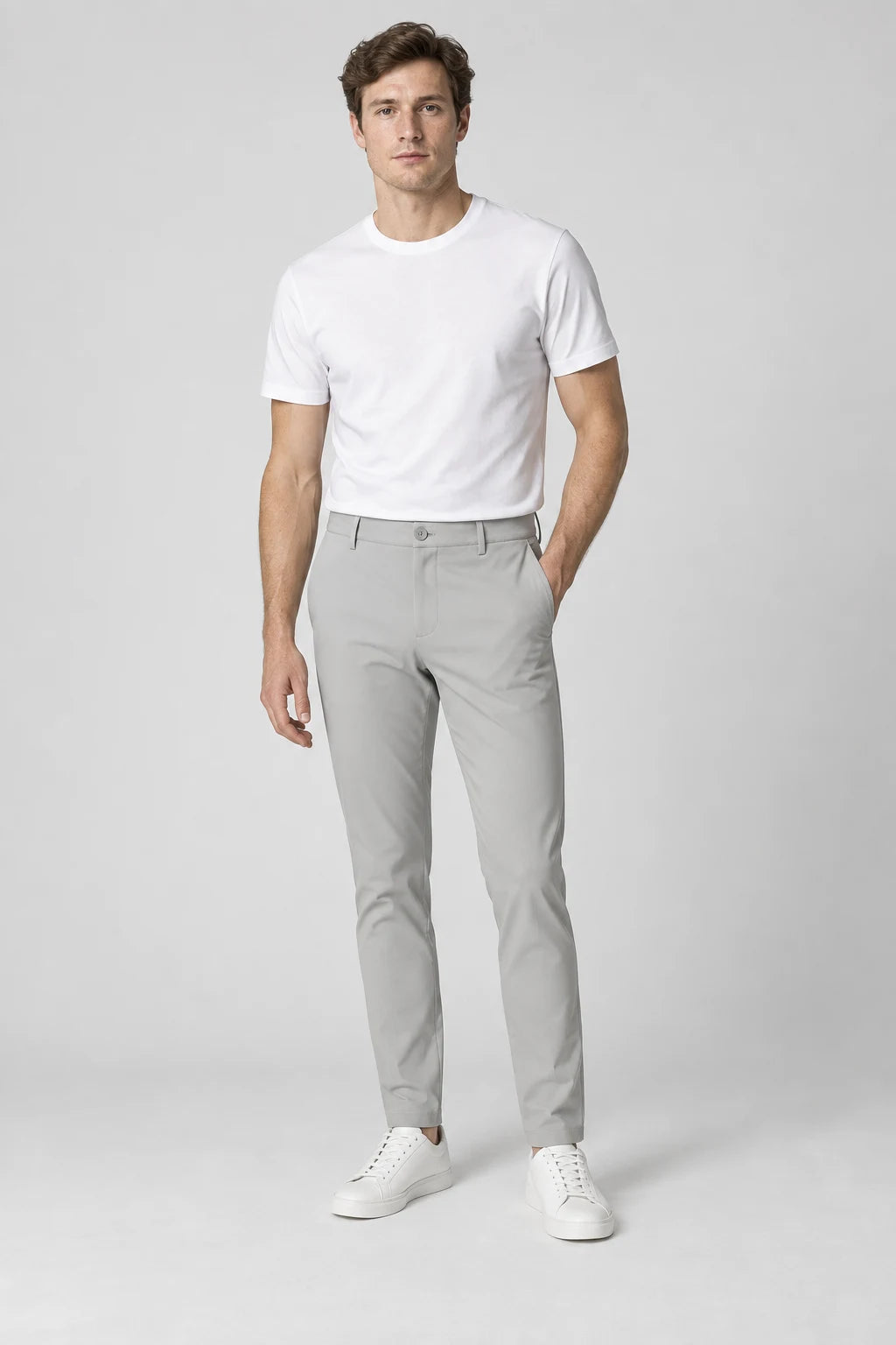 Elegance Pantalon - Elephant Grey