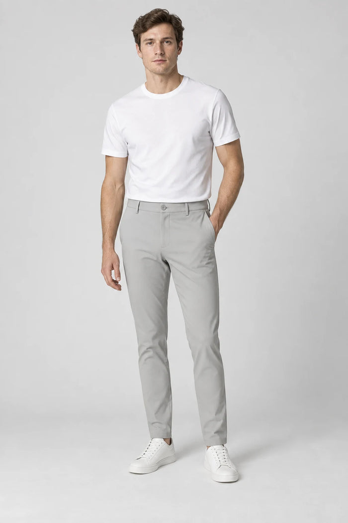 Elegance Pantalon - Elephant Grey — gecombineerd in een outfit