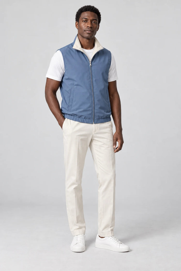 Elegance Reversible Gilet - Cloud Blue / Kith — gecombineerd in een outfit