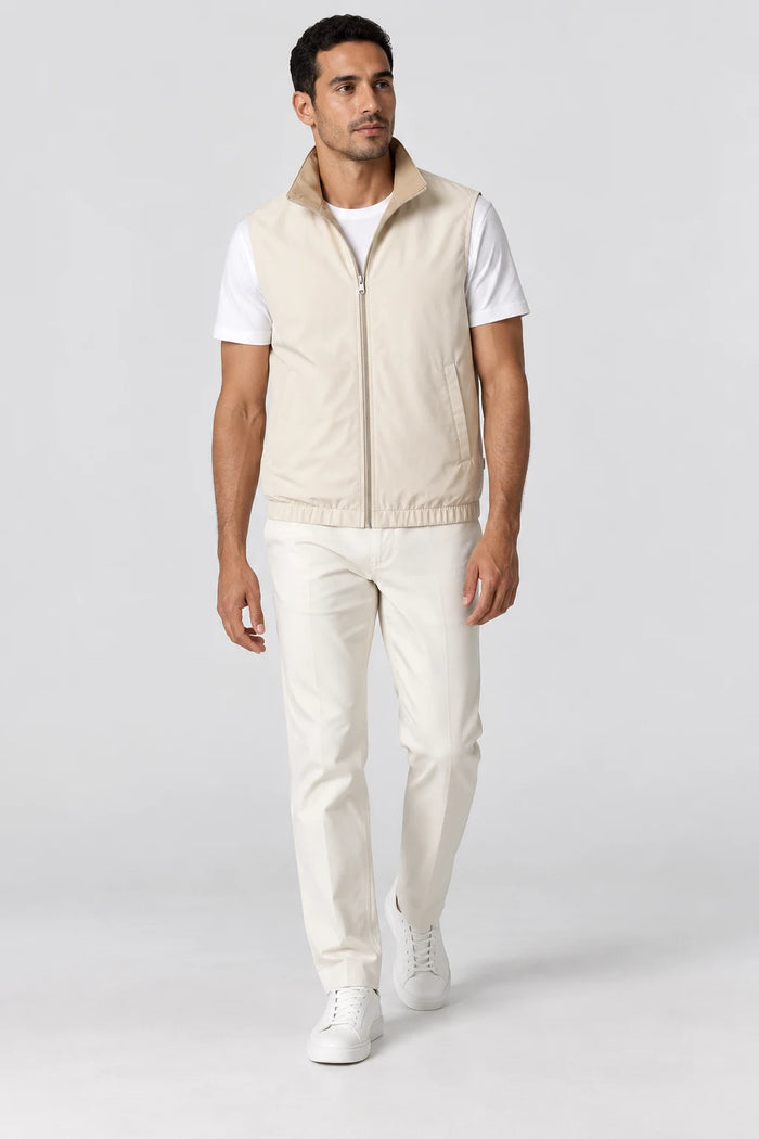 Elegance Reversible Gilet - Kith / Beige — gecombineerd in een outfit