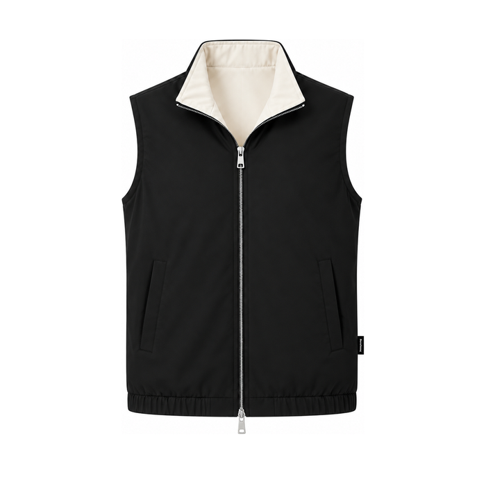 Elegance Reversible Gilet - Black / Kith