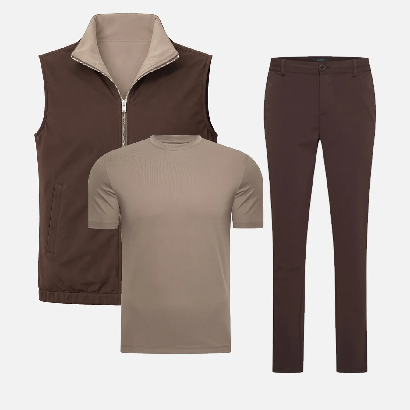 Elegance Reversible Bundle - Espresso/ Falcon