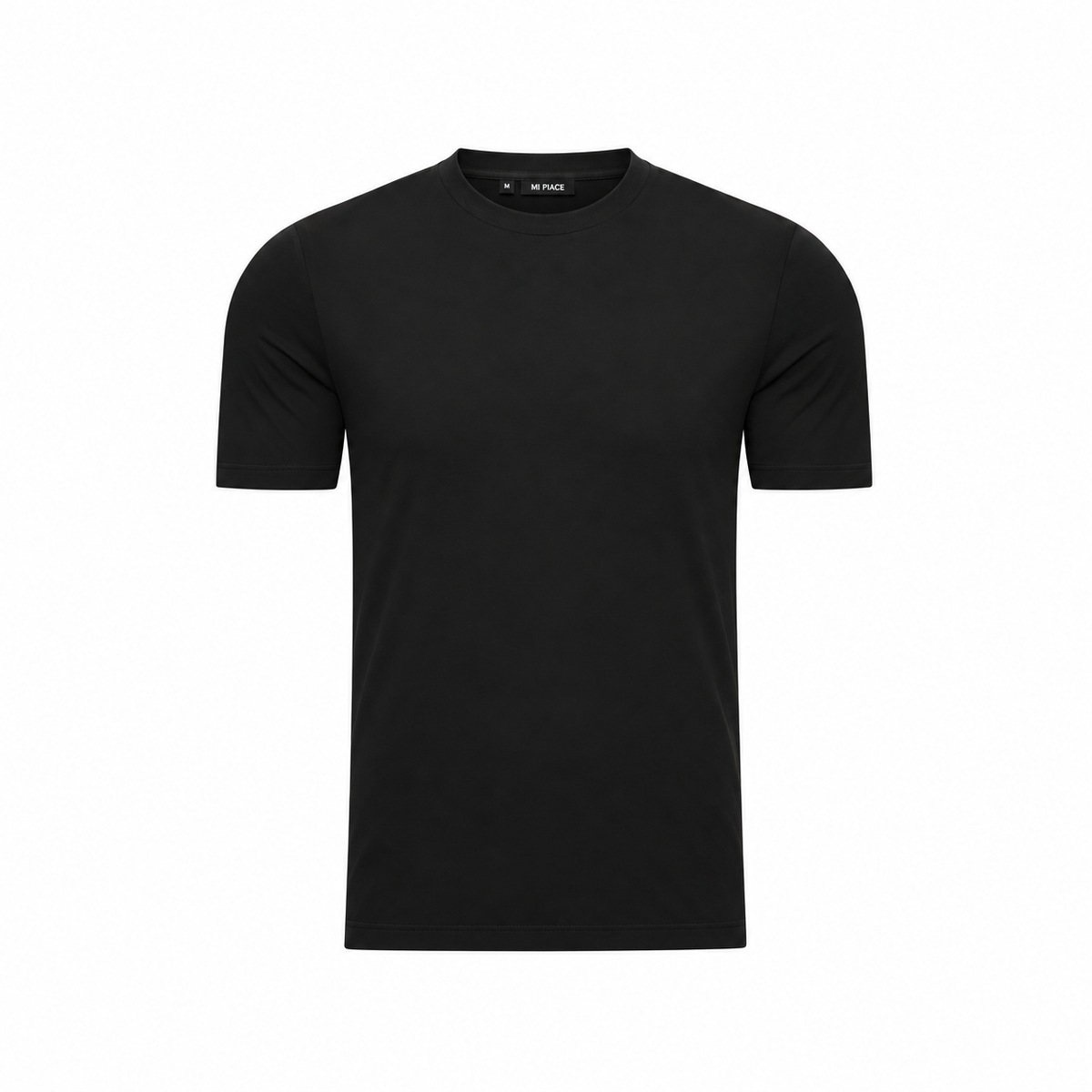 Elegance Shiny T-shirt - Black