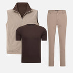 Elegance Reversible Bundle - Falcon/ espresso