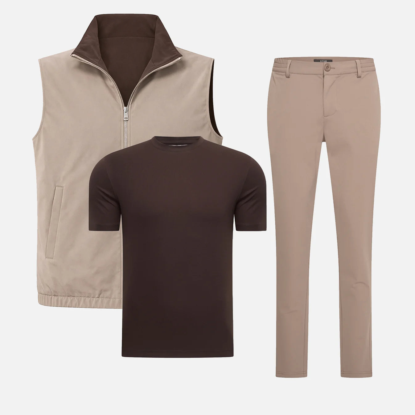 Elegance Reversible Bundle - Falcon/ espresso