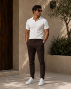 Elegance Pantalon - Espresso