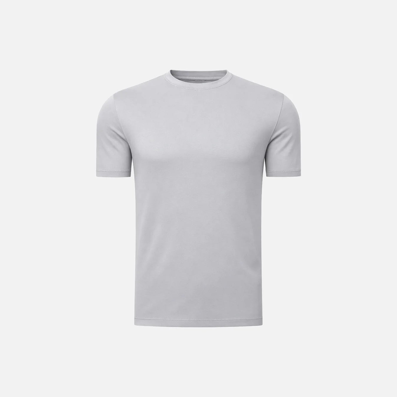 Elegance Shiny T-shirt - Light Grey