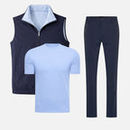 Elegance Reversible Bundle - Baby blue/ Navy Blue
