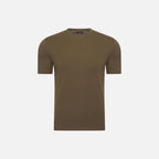 Elegance Shiny T-shirt - Olive