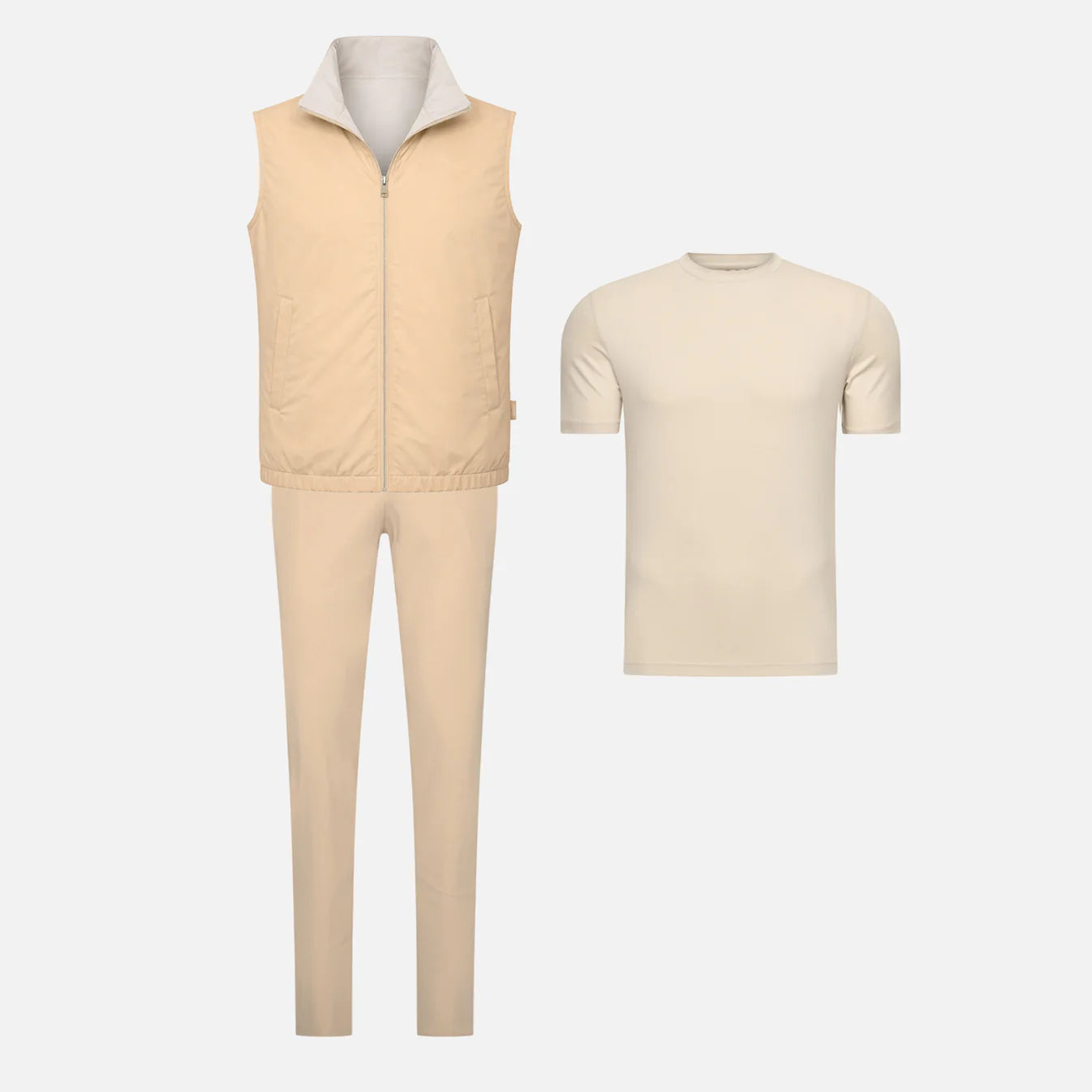 Elegance Reversible Bundle - Beige/ Kith