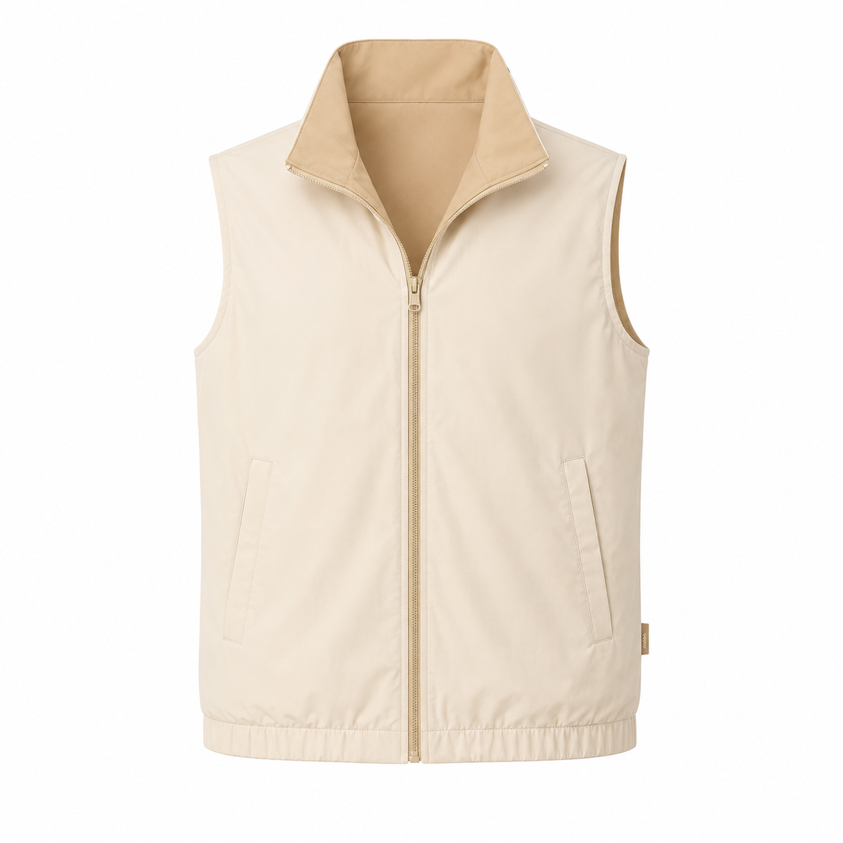 Elegance Reversible Gillet - Kith / Beige